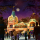 Rendering of the Shanghai Disneyland entrance (Disney)